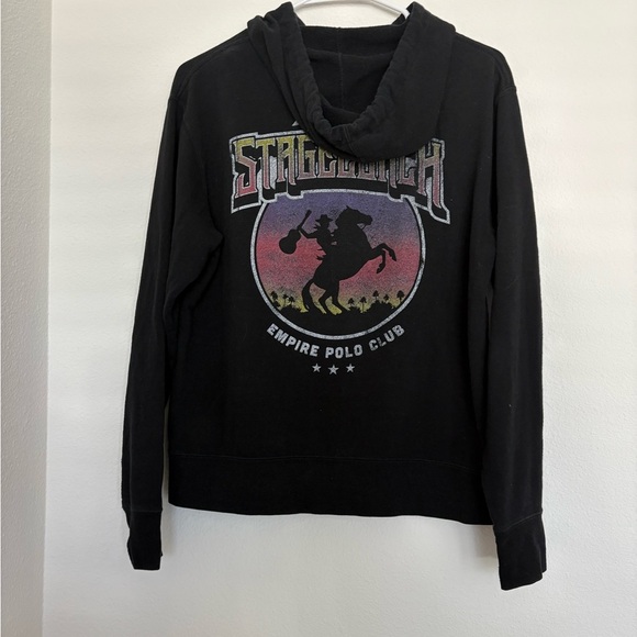 Stagecoach festival black hoodie empire polo club size S - Picture 2 of 3